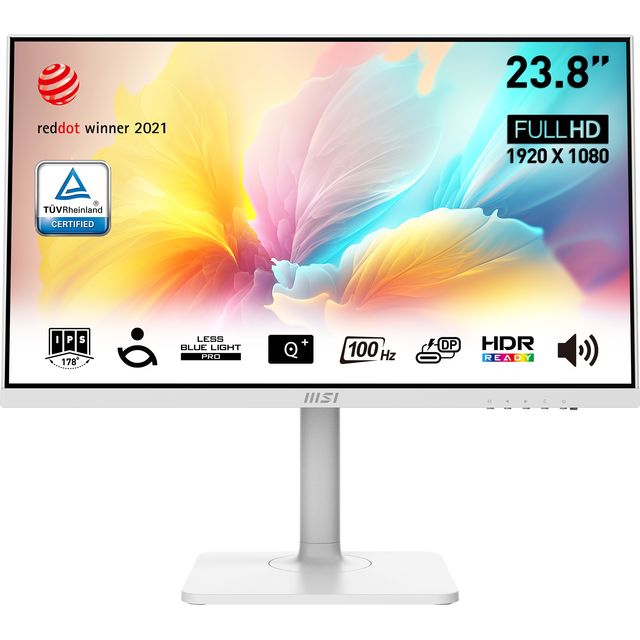 MSI 23.8 Full HD 100Hz Monitor - White