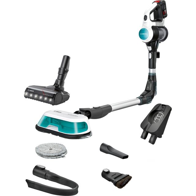 Bosch Unlimited 7 2in1 BCS71HYGGB Cordless Vacuum Cleaner with up to 40 Minutes Run Time - Aqua