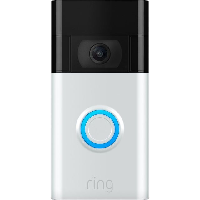 Ring Video Doorbell (Gen 2) Smart Doorbell Full HD 1080p - Satin Nickel