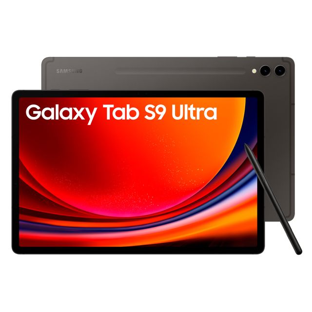 Samsung Galaxy Tab S9 Ultra SM-X910N 256 GB 37.1 cm (14.6'') Qualcomm Snapdragon 12 GB Wi-Fi 6 (802.11ax) Android 13, Gray