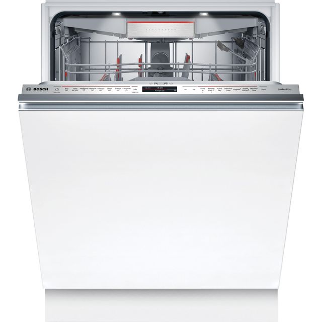 Bosch Series 8 SMD8YCX03G Integrated Standard Dishwasher - Stainless Steel Control Panel - A Rated