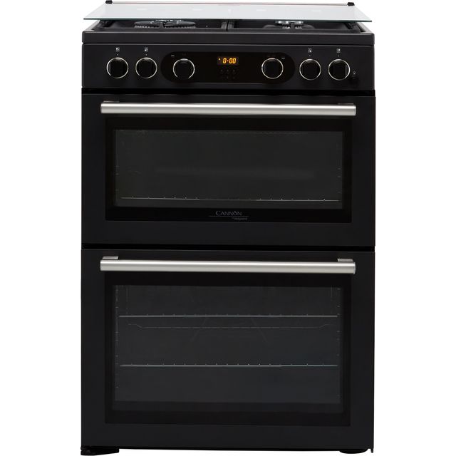 Cannon by Hotpoint CD67G0C2CA/UK Gas Cooker - Anthracite - CD67G0C2CA/UK_BK - 1