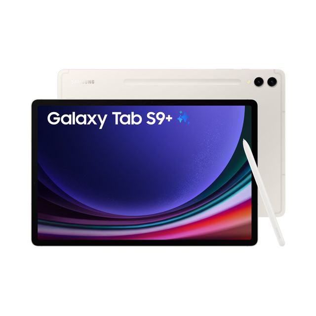 Samsung Galaxy Tab S9+ 12.4 256 GB Tablet - Beige