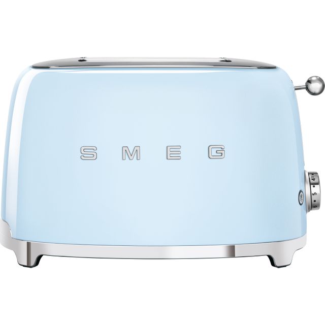 Smeg 50s Retro TSF01PBUK 2 Slice Toaster - Pastel Blue