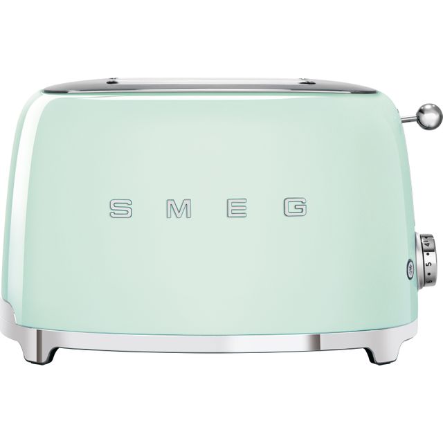 Smeg 50s Retro TSF01PGUK 2 Slice Toaster - Pastel Green