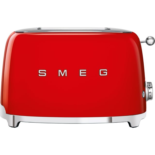 Smeg 50s Retro TSF01RDUK 2 Slice Toaster - Red