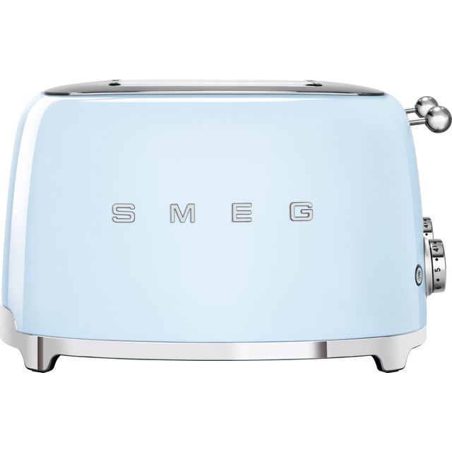 Smeg 50s Retro TSF03PBUK 4 Slice Toaster - Pastel Blue