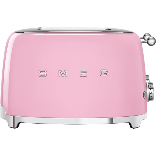 Smeg 50s Retro TSF03PKUK 4 Slice Toaster - Pink