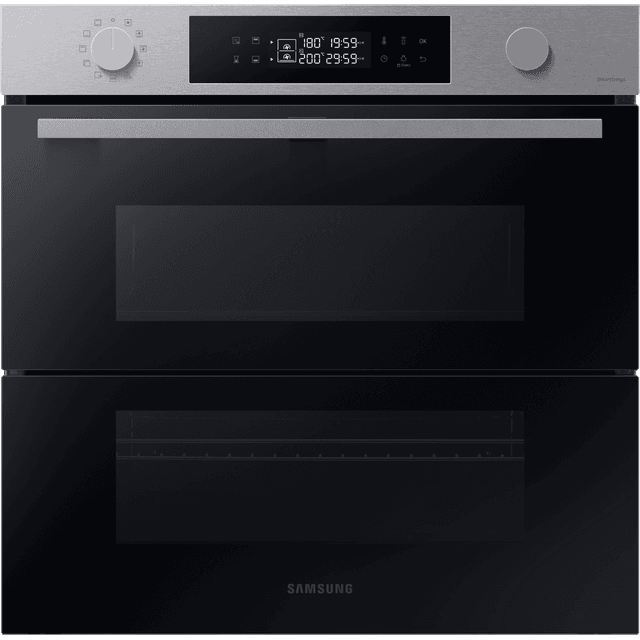 Samsung Series 4 Dual Cook Flex NV7B45205AS Wifi Connected Built In Electric Single Oven - Stainless Steel - A+ Rated