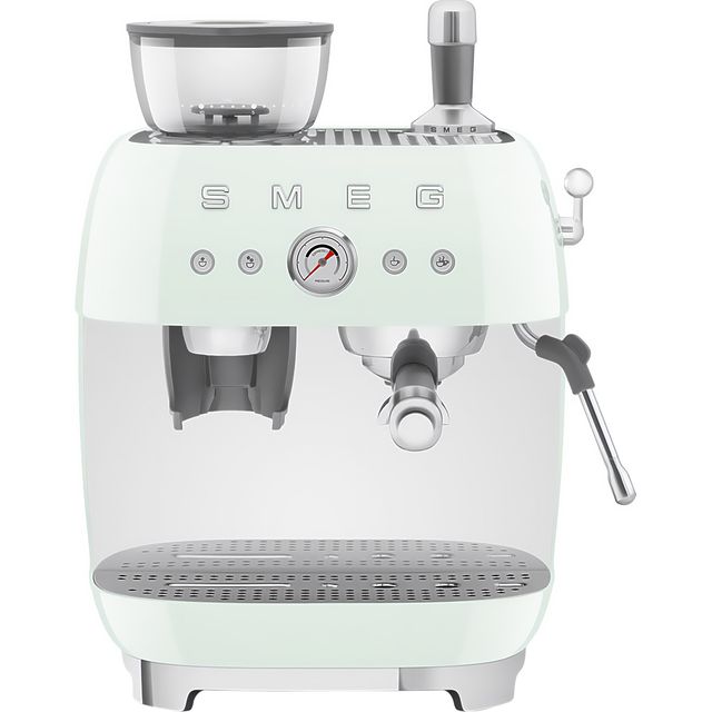 Smeg 50's Style EGF03PGUK Espresso Coffee Machine - Pastel Green