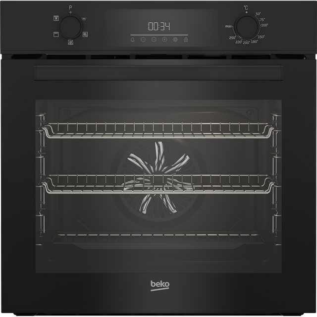 Beko AeroPerfect™ RecycledNet® BBIF22300B Built In Electric Single Oven - Black - A Rated