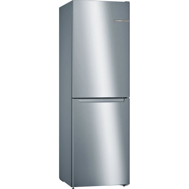 Bosch Series 2 KGN34NLEAG 186cm High 50/50 No Frost Fridge Freezer – Stainless Steel Effect – E Rated