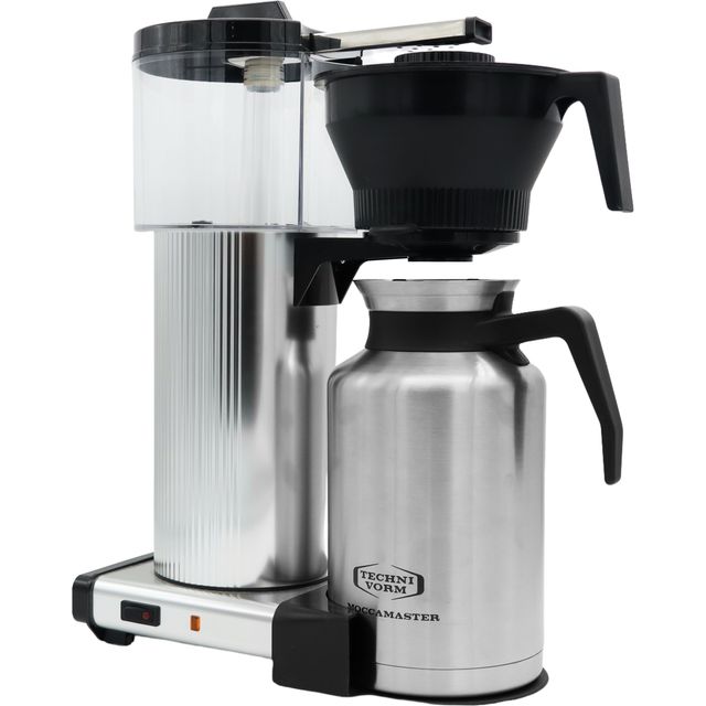 Moccamaster CDT Grand Professional 39225 Filter Coffee Machine - Black / Silver