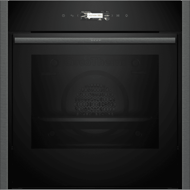 NEFF N70 Slide&Hide® B54CR31G0B Built In Electric Single Oven - Graphite - A+ Rated