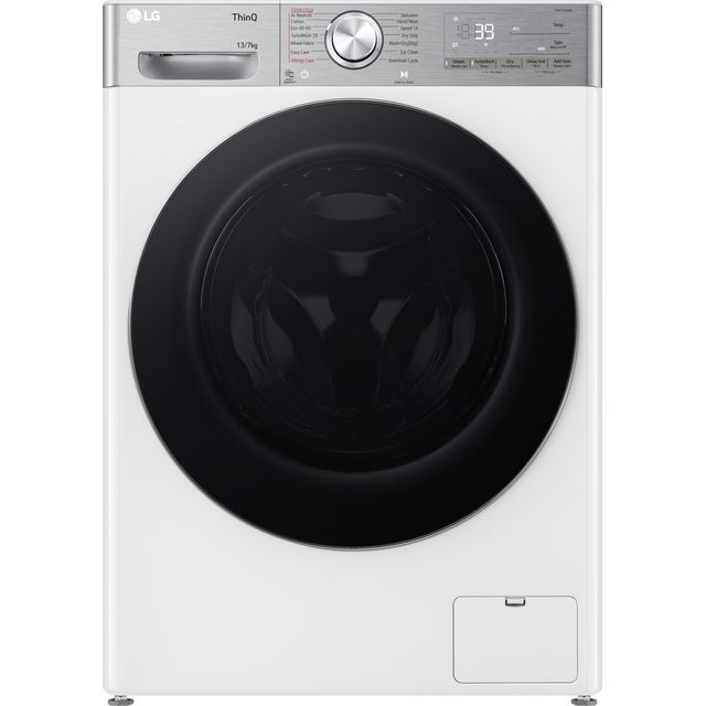LG FWY937WCTA1 Wifi Connected 13 Kg / 7Kg Washer Dryer with 1400 rpm - White - D Rated