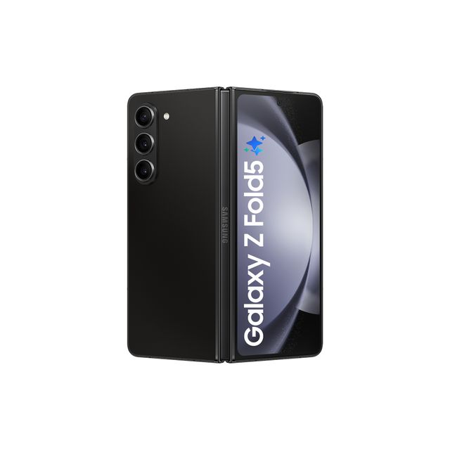Samsung Galaxy Z Fold5 5G 256 GB Folding Smart Phone in Phantom Black