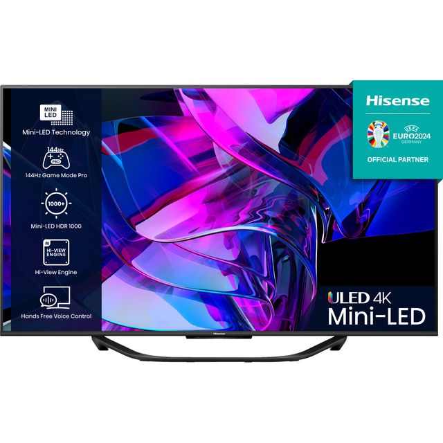 Hisense 144Hz 4K Mini-LED TV U7K and HS214 with Built-in subwoofer, Dolby Audio