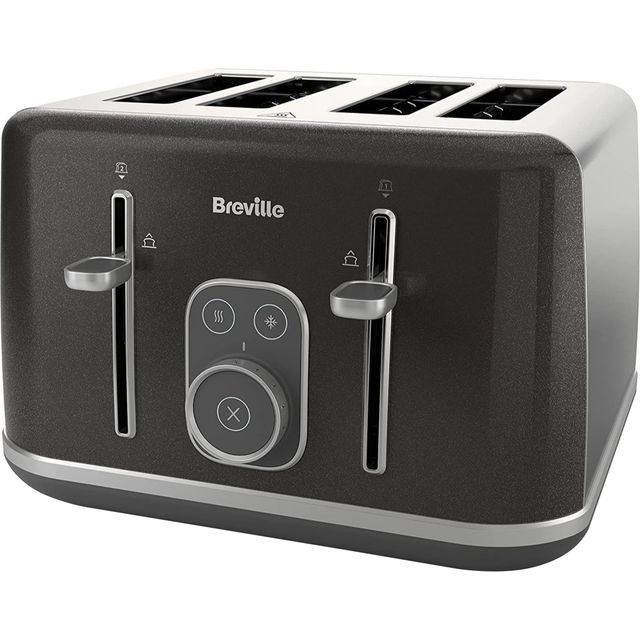 Breville Aurora VTR020 4 Slice Toaster - Shimmer Grey