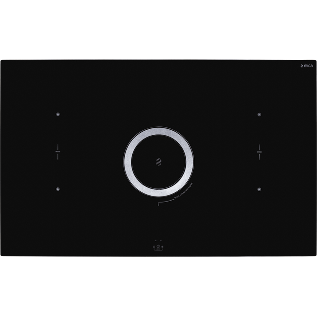 Elica NT-SWITCH BG DO 83cm Venting Induction Hob – Black – For Ducted Ventilation