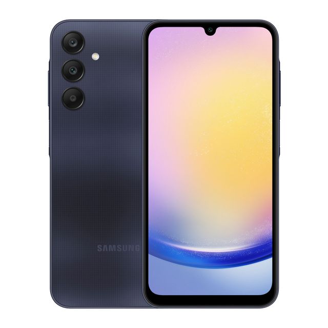 Samsung A25 5G 128GB Smartphone in Blue / Black