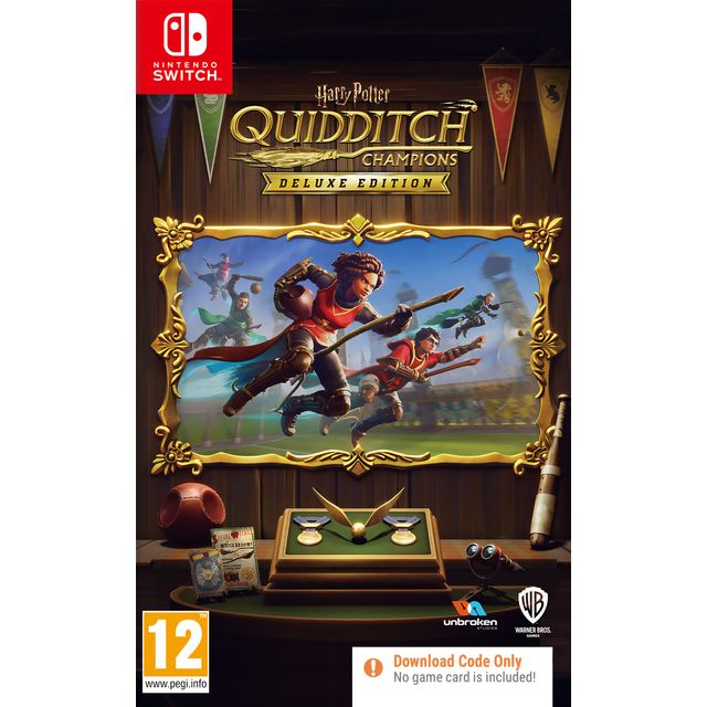 Harry Potter: Quidditch Champions - Deluxe Edition (Code in a Box) for Nintendo Switch - Digital Download