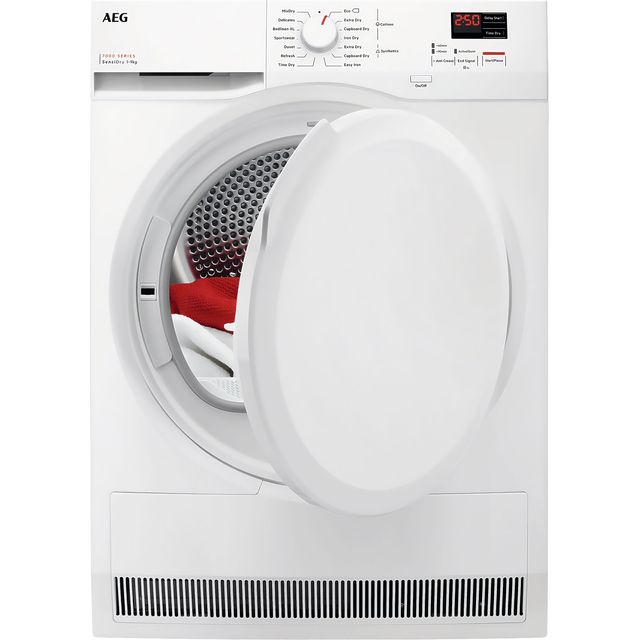 AEG 7000 SENSIDRY® TR709G0Z 7Kg Heat Pump Tumble Dryer – White – A+++ Rated