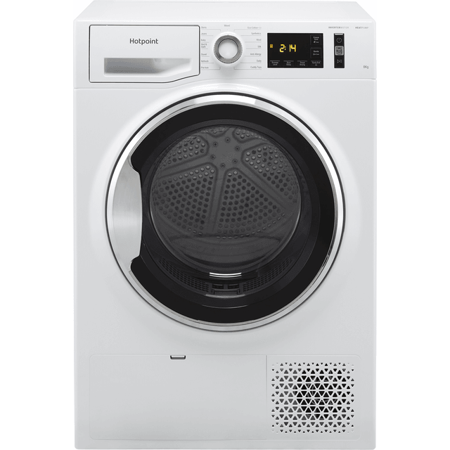 Hotpoint ActiveCare NTM118X3XBUK 8Kg Heat Pump Tumble Dryer - White - A+++ Rated