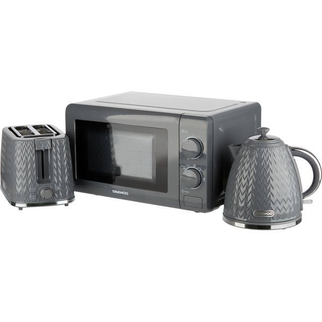 Daewoo Argyle Collection SDA2221 Freestanding Microwave - Grey