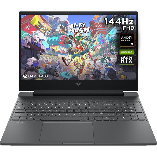 HP Victus 15-fb2007na 15.6" Gaming Laptop - NVIDIA® GeForce® RTX 4050, AMD Ryzen™ 5, 512GB SSD - Black