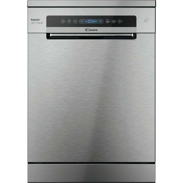 Candy CF5C7F0X Wifi Connected Standard Dishwasher - Stainless Steel - C Rated