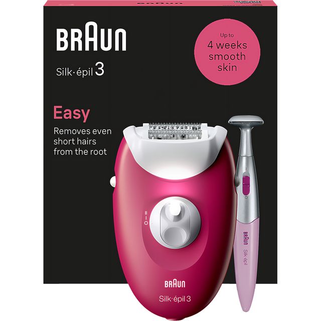 Braun Silk-pil 3 Epilator Pink