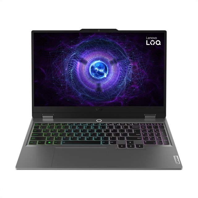 Lenovo LOQ 15.6 Gaming Laptop - NVIDIA GeForce RTX 4060, Intel Core i7, 512 GB SSD - Grey