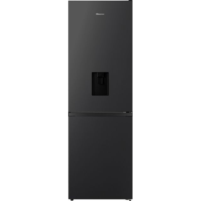 Hisense RB390N4WBE 60/40 No Frost Fridge Freezer – Black – E Rated