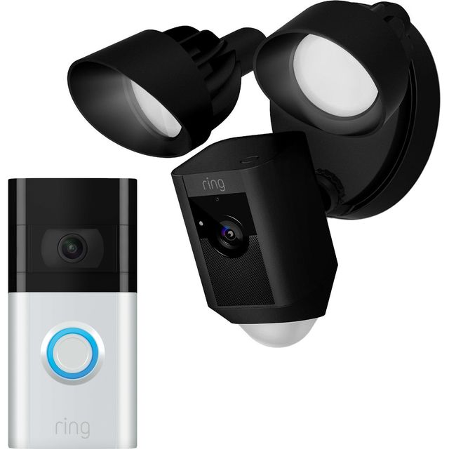 Ring Floodlight Cam Network Surveillance Cam Full HD 1080p with Video Doorbell 3 Review