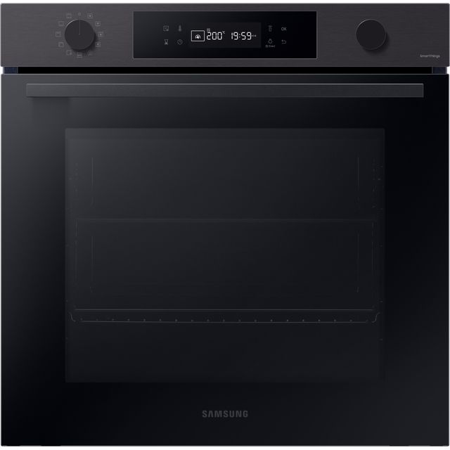 Samsung Series 4 NV7B41207AB Wifi Connected Built In Electric Single Oven - Black / Stainless Steel - A+ Rated