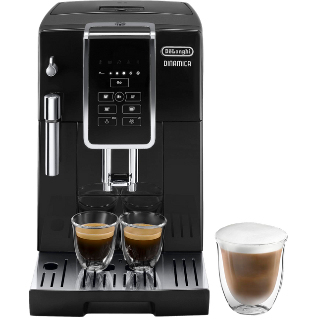 DeLonghi Dinamica ECAM350.15.B Bean to Cup Coffee Machine - Black