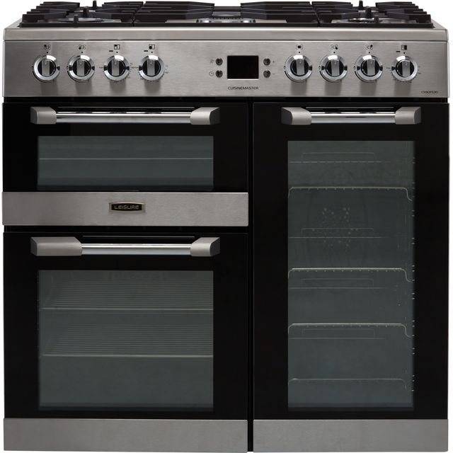 Leisure Cuisinemaster CS90F530X 90cm Dual Fuel Range Cooker – Stainless Steel – A/A/A Rated