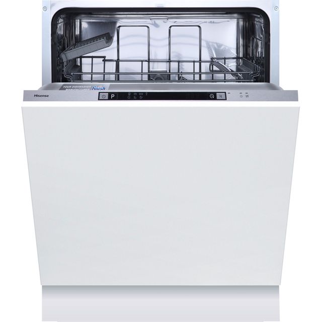 Hisense HV622E15UK Fully Integrated Standard Dishwasher - Silver Control Panel - E Rated