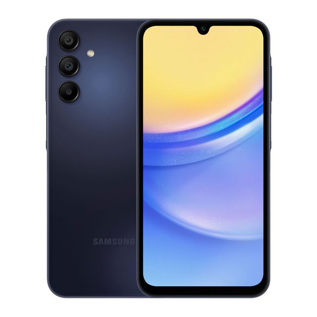 Samsung Galaxy A15 5G 128GB Smartphone in Blue / Black