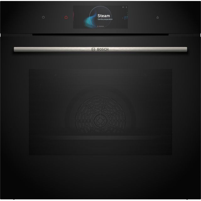 Bosch Series 8 HSG7584B1 Built In Electric Single Oven – Black – A+ Rated