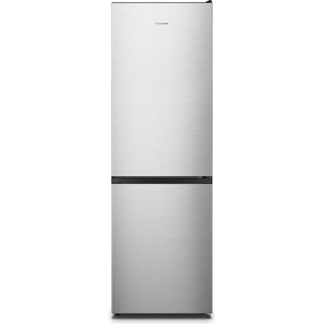 Hisense RB390N4ACE 60/40 No Frost Fridge Freezer - Stainless Steel - E Rated