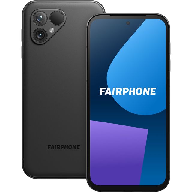 Fairphone 5 5G 256GB Smartphone in Matte Black