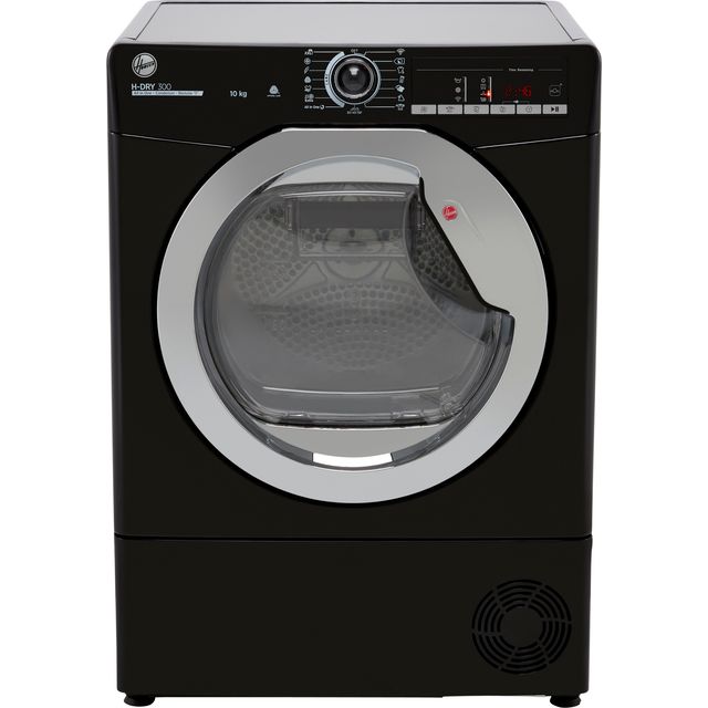 Hoover H-DRY 300 HLEC10TCEB 10Kg Condenser Tumble Dryer - Black - B Rated