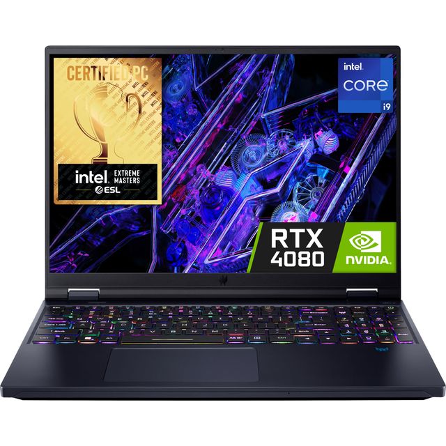 Acer Predator Helios 16 PH16-72 16" Gaming Laptop - NVIDIA GeForce RTX 4080, Intel® Core™ i9, 1TB SSD - Black