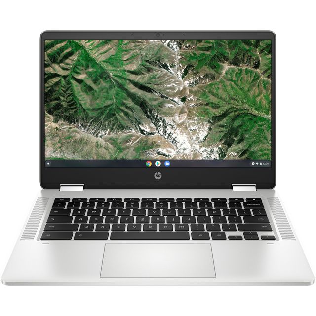 HP 14" X360 2-in-1 Chromebook Laptop - Silver