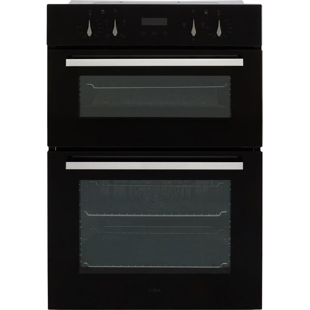 CDA DC941BL Built In Electric Double Oven - Black - A/A Rated