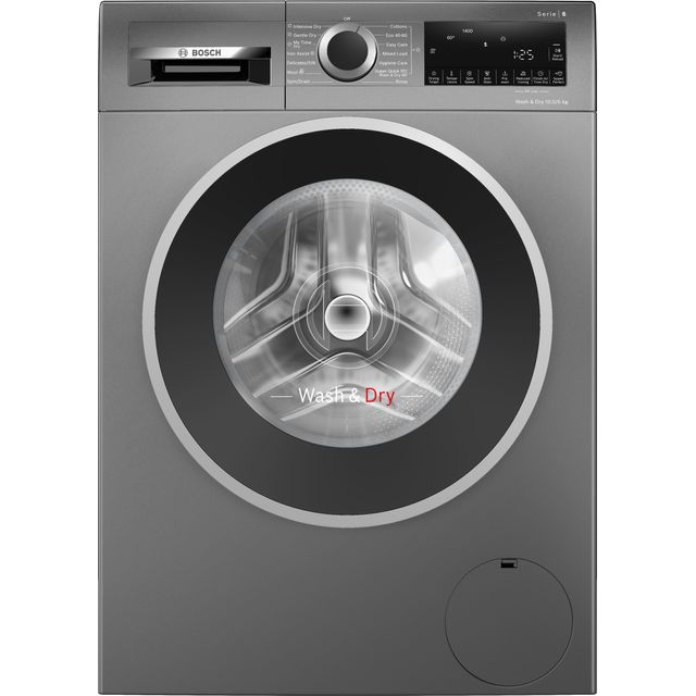 Bosch Series 6 WNG254R1GB 10.5Kg / 6Kg Washer Dryer with 1400 rpm - Graphite - D Rated