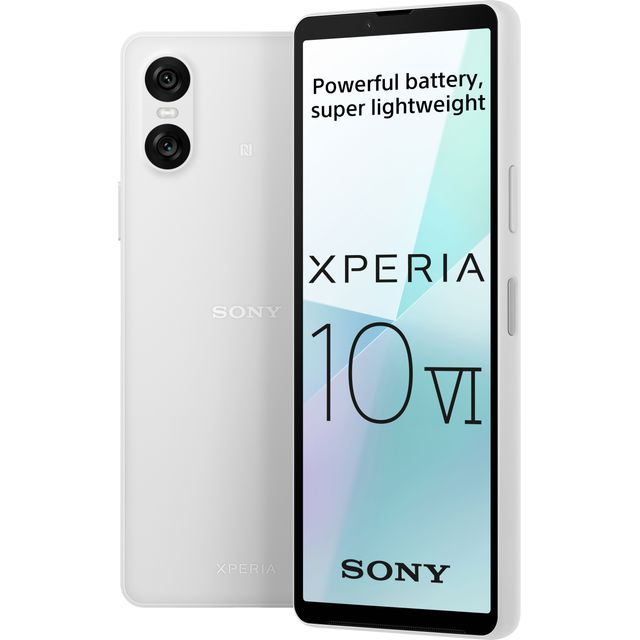 Sony Xperia 10 VI 128GB Smartphone in White