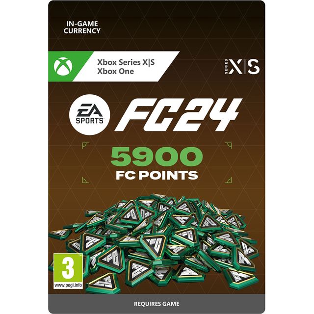 Xbox EA Sports FC24 - 5900 FC Points - Digital Code Game Points