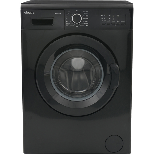 Electra W1449CF2B 7Kg Washing Machine with 1400 rpm - Black - A++ Rated